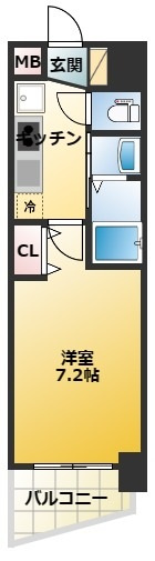 Luxe門真の間取り
