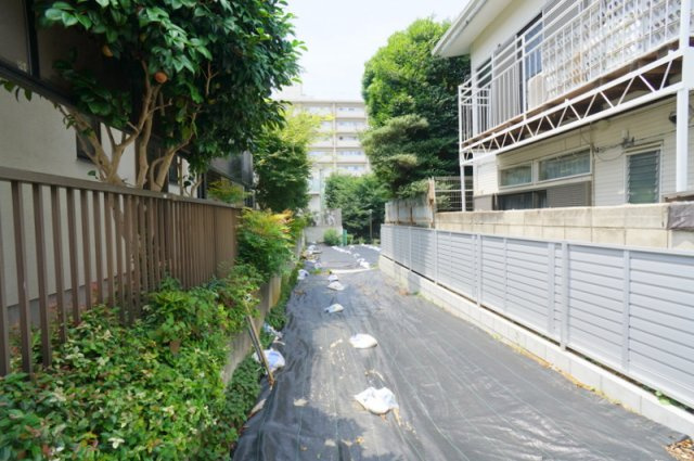 奥沢２　土地の外観|☆現況更地
☆擁壁補修工事予定（2026年8月末完了予定）