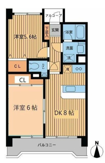 【間取り】 | プライムアーバン武蔵野ヒルズA棟