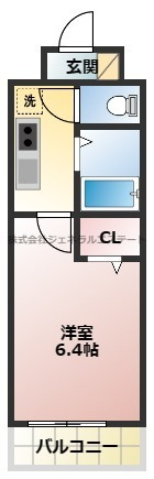 メリックビルの間取り
