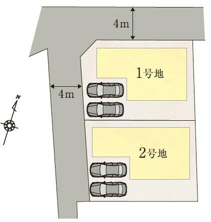 【区画図】 | 香美市土佐山田町東本町２丁目/2号地