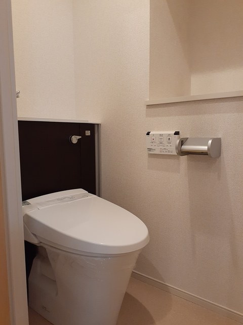 温水洗浄便座です！