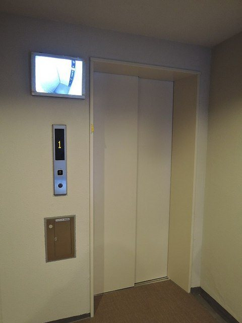 エレベーターホール！