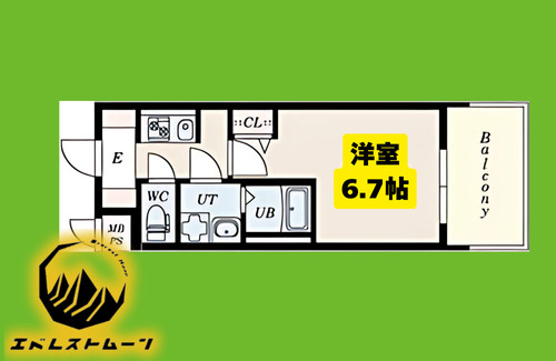 S-RESIDENCE上前津の間取り