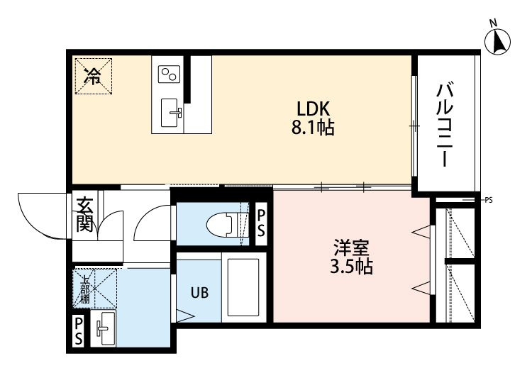 robot home 一之江(ロボットホーム イチノエ)の間取り
