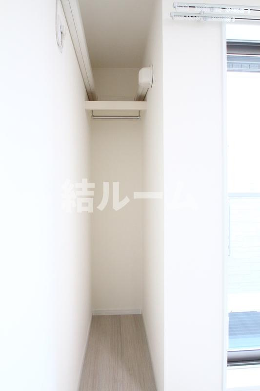 板橋区東山町のアパートの収納