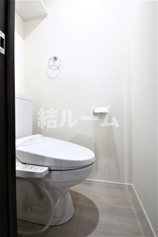 板橋区東山町のアパートのトイレ