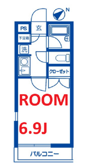 【間取り】 | エクシード白楽