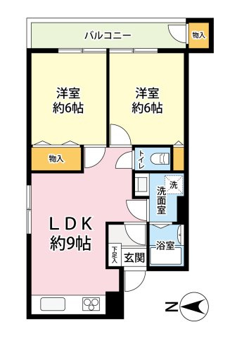 信濃町アジアマンションの間取り
