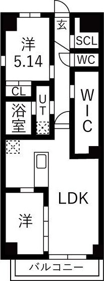 アーチレジデンス川名駅前の間取り