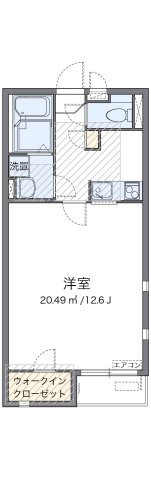 【間取り】 | ミランダサンドエル　Ⅱ | 代表的な間取のため実際の間取とは異なる場合があります