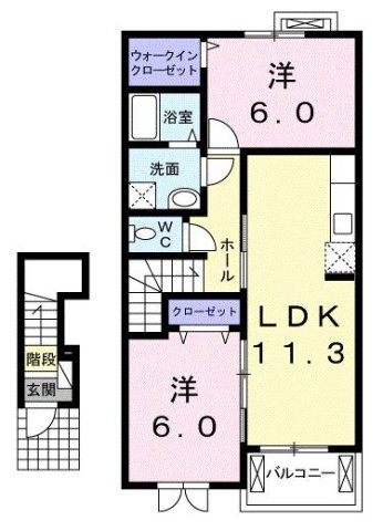 【間取り】 | ＲＩＶＡＢＩＧ　Ⅴ