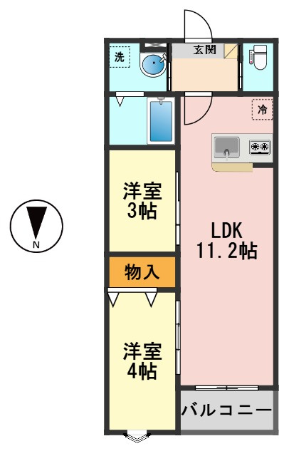 robot home 京成小岩Ⅱの間取り
