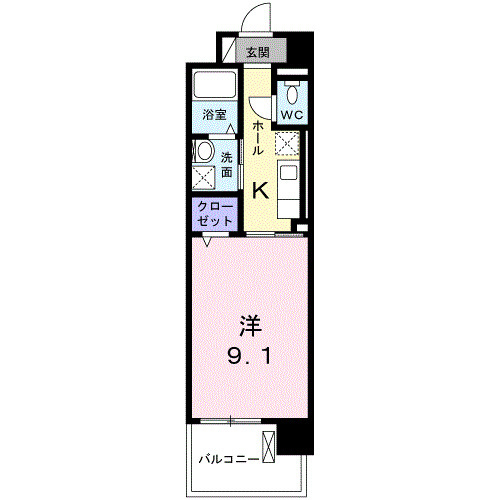 セントラルヒルズ昭和町の間取り