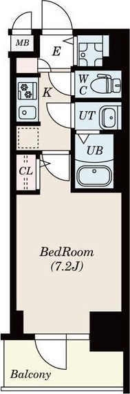 S-RESIDENCE名駅太閤の間取り