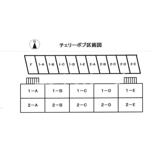 チェリーボブの区画図|高崎、前橋のお部屋探しはエンドスケープまで！お客様の理想お聞かせ下さい♪