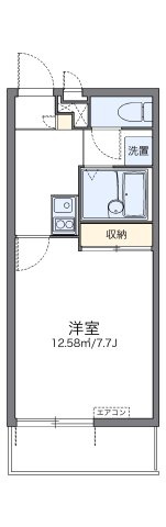 レオパレスエストの間取り|代表的な間取のため実際の間取とは異なる場合があります