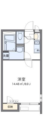 クレイノマイベイサイド８８４３の間取り|代表的な間取のため実際の間取とは異なる場合があります