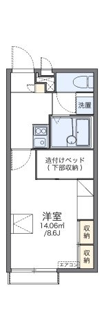 レオパレスＭＫの間取り