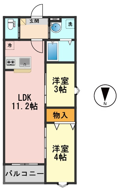rh Koiwaの間取り