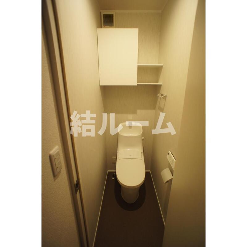板橋区大谷口上町のアパートのトイレ
