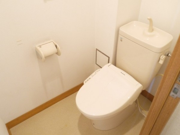 ヒノデカン【キャッシュバック対象物件】のトイレ|落ち着いた色調のトイレです