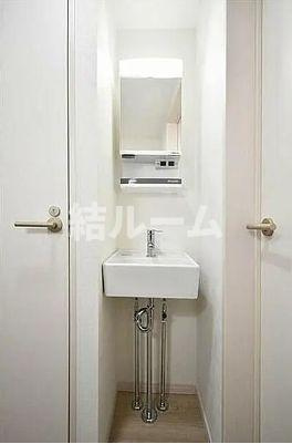豊島区南長崎５丁目のアパートの洗面所|別号室参考写真