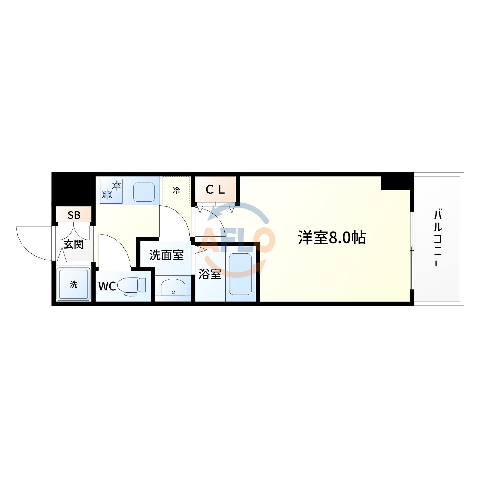 BPRレジデンス江坂の間取り|BPRレジデンス江坂　間取り