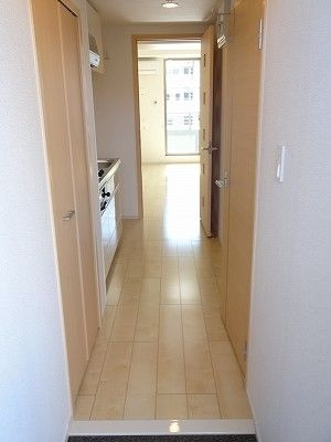 ソレイユの玄関