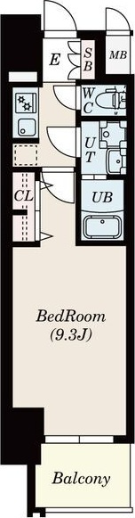 S-RESIDENCE鶴舞IIの間取り