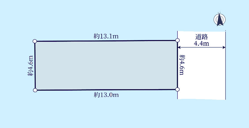 港区芝5丁目の土地図