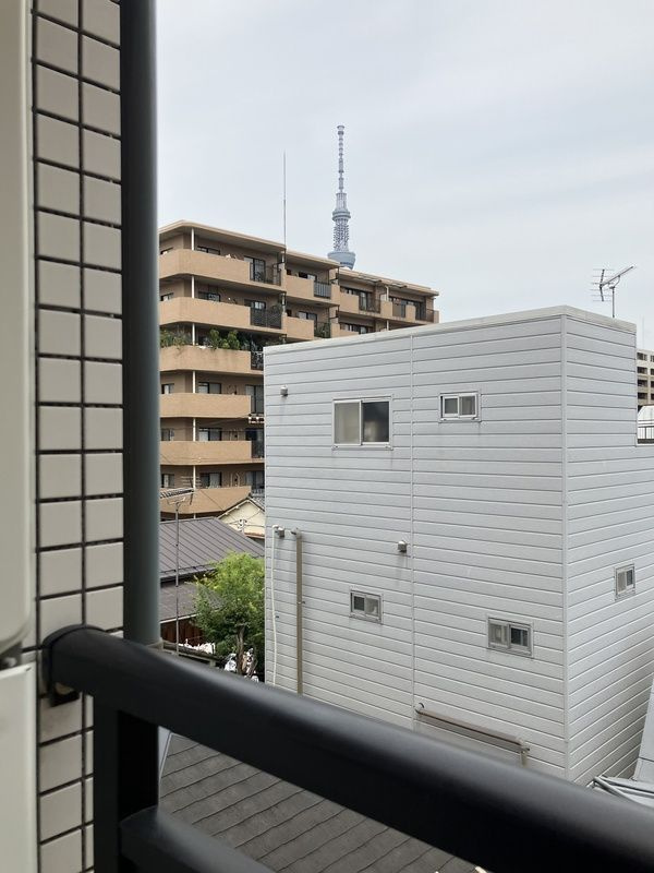 墨田区石原１丁目の賃貸マンションの展望