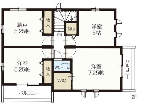 【仲介手数料無料】入間市東町　全２棟　Ｂ号棟　入間市の不動産なら西武ハウジングの間取り