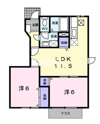 ヒルズy&yの間取り