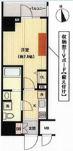 オーキッドレジデンス上野の間取り