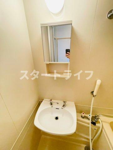 大阪市淀川区西宮原２丁目の賃貸マンションの洗面所