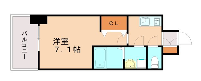 ワールドアイ神戸元町ヒルズの間取り