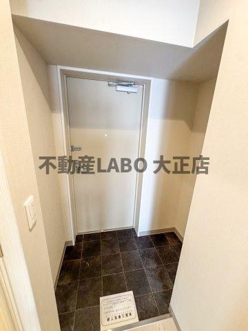 @RLis_house大阪ベイサイドシティの玄関