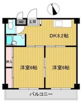 セオコート潤和の間取り