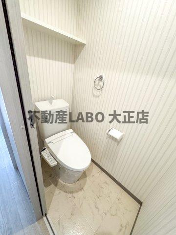 @RLis_house大阪ベイサイドシティのトイレ