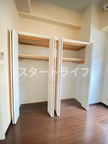 大阪市東淀川区東中島４丁目の賃貸マンションの収納