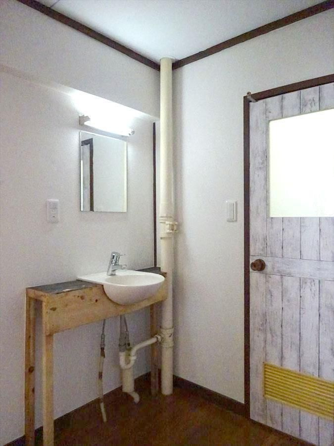 パティオ通町【キャッシュバック対象】の独立洗面台|独立洗面台あり、毎朝おしゃれに忙しい女性の方におすすめです