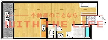 パティオ通町【キャッシュバック対象】の間取り