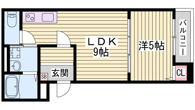 KOKOROの間取り