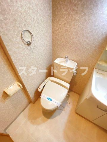 豊中市三国１丁目の賃貸マンションのトイレ