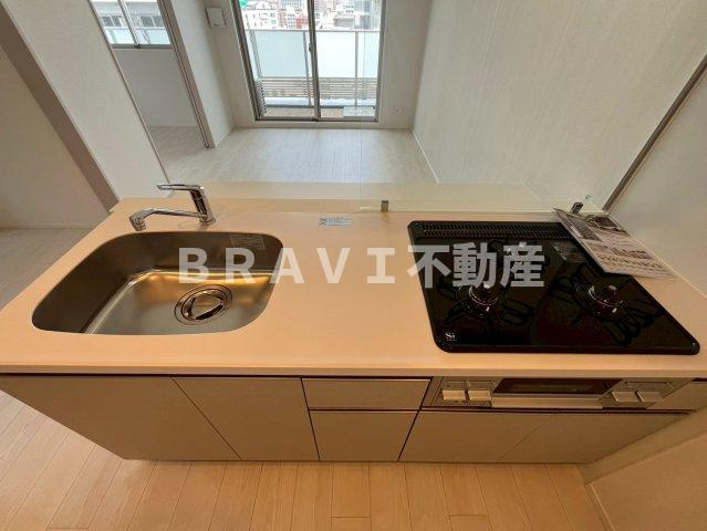 スプランディッド玉造　BRAVI不動産のキッチン|【スプランディッド玉造DUE】キッチンです