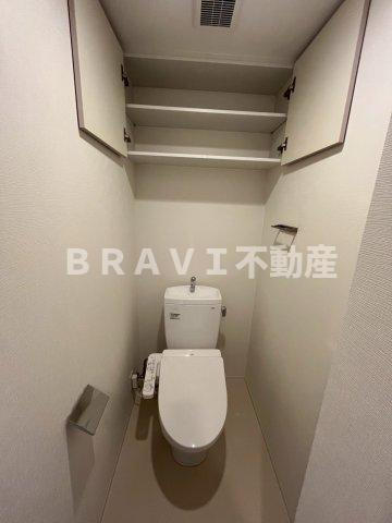スプランディッド玉造　BRAVI不動産のトイレ|【スプランディッド玉造DUE】シンプルで使いやすいトイレです