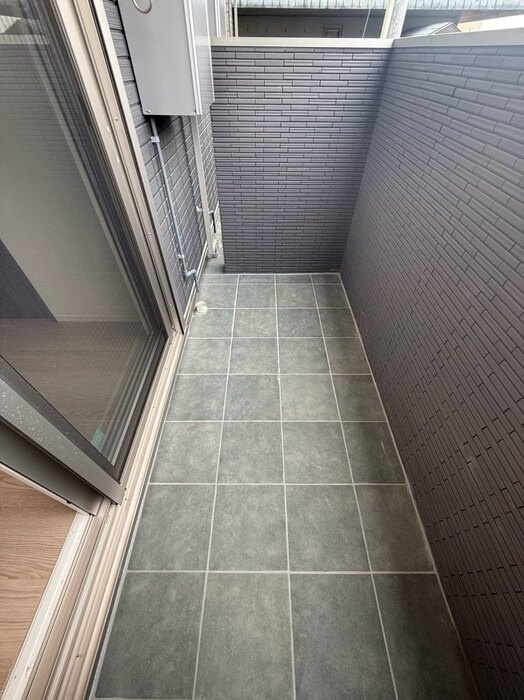 Ｄ－ＲＯＯＭ高須２丁目　A棟のバルコニー