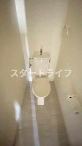 大阪市淀川区木川東２丁目の賃貸マンションのトイレ