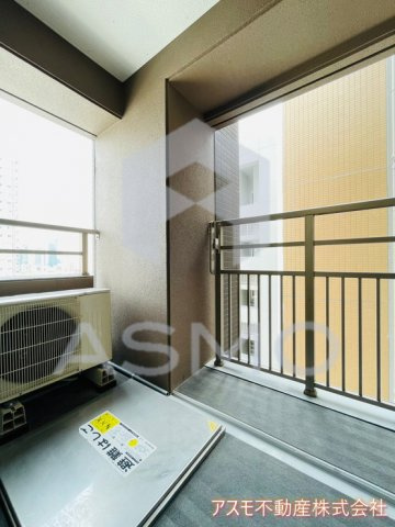 【バルコニー】 | W-STYLE大阪天満宮 | ※同物件　別間取り　参考写真